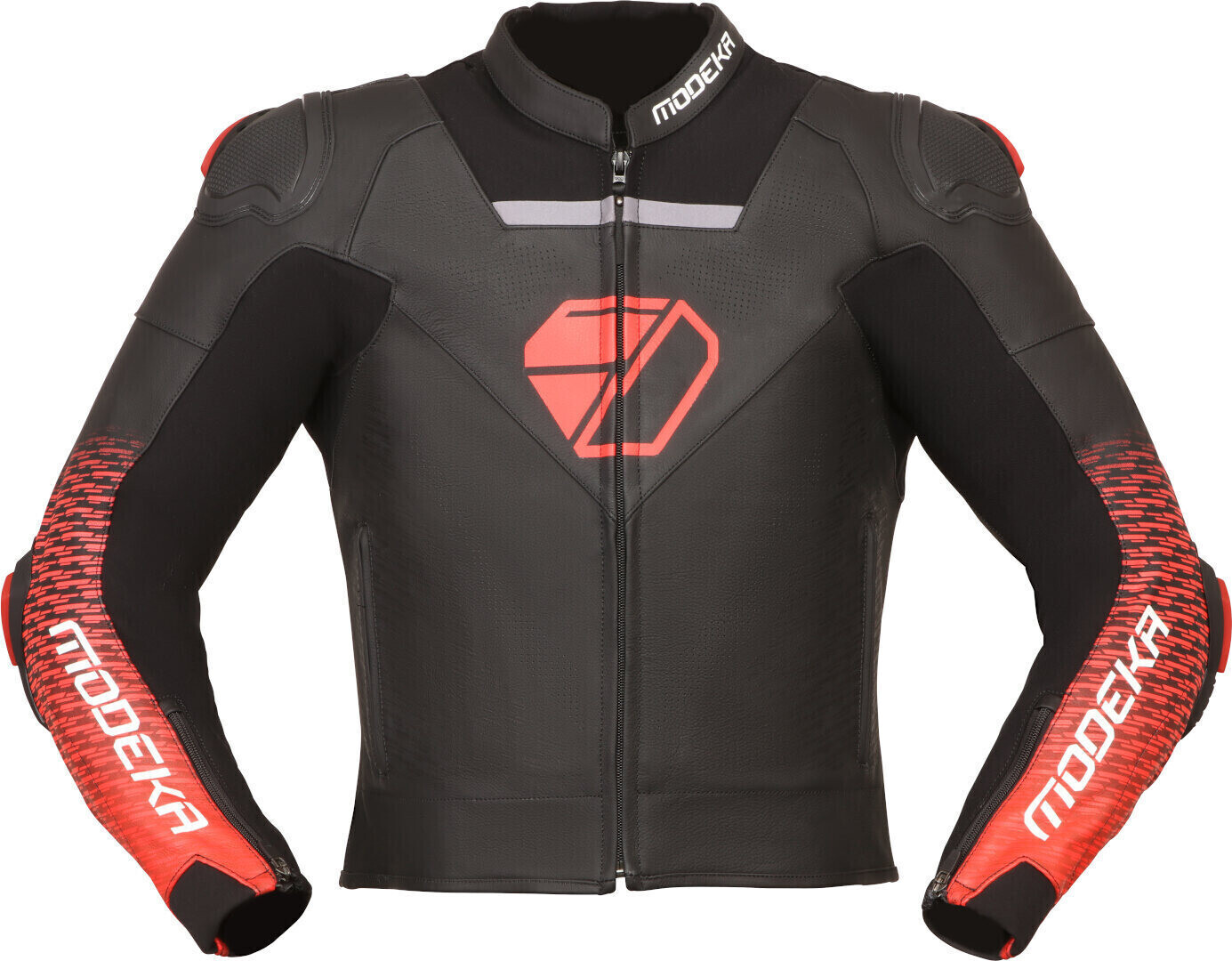 Modeka Blouson Yron noir/rouge