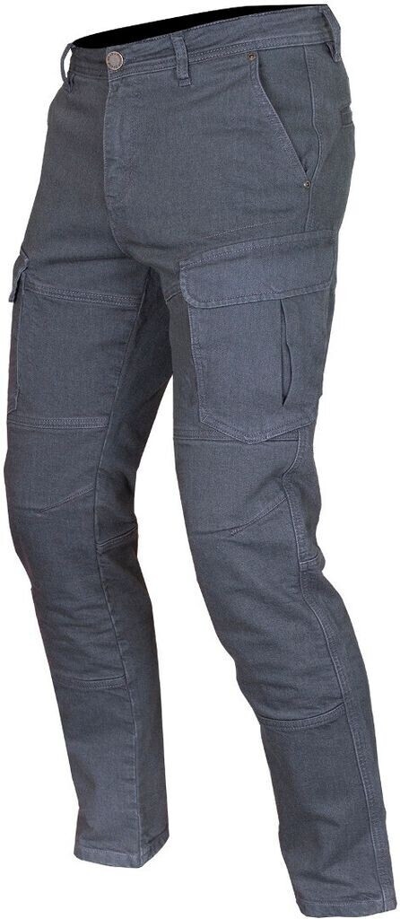 Merlin Warren D3O Cargo Jeans grau