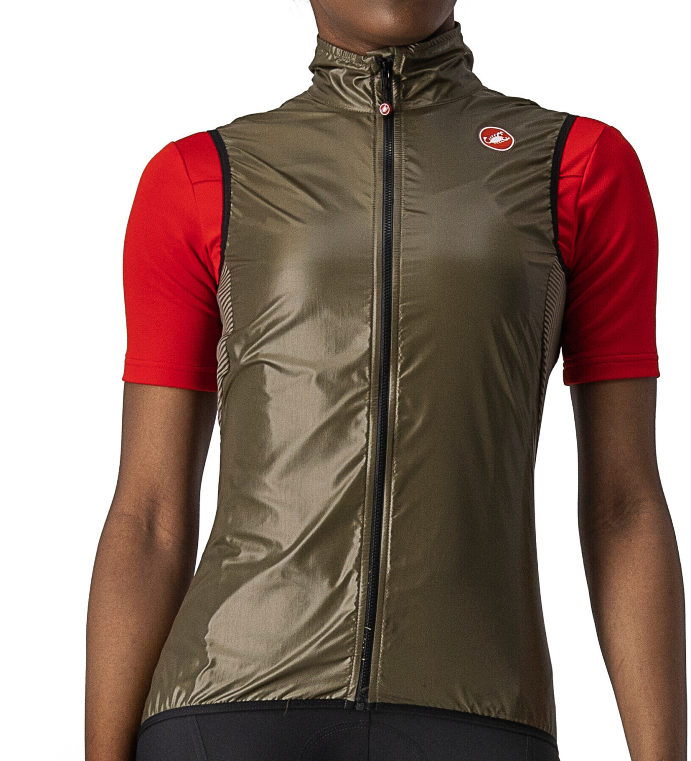 Castelli Aria Vest Ladys moss brown
