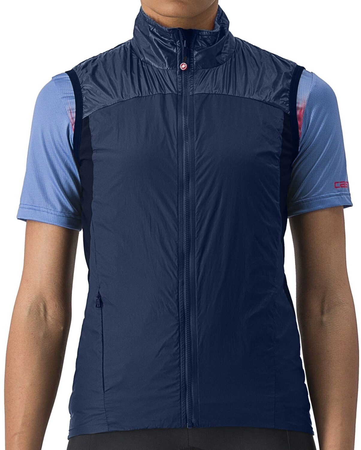 Castelli Unlimited Puffy Vest Women austin blue/sterling blue