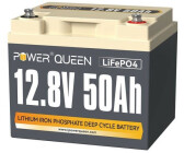 Lithiumbatterie (LiFePO4) 50Ah 12V ideal für Wohnmobil & Solaranlagen