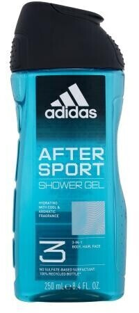 Photos - Shower Gel Adidas After Sport  3-In-1  (250ml)