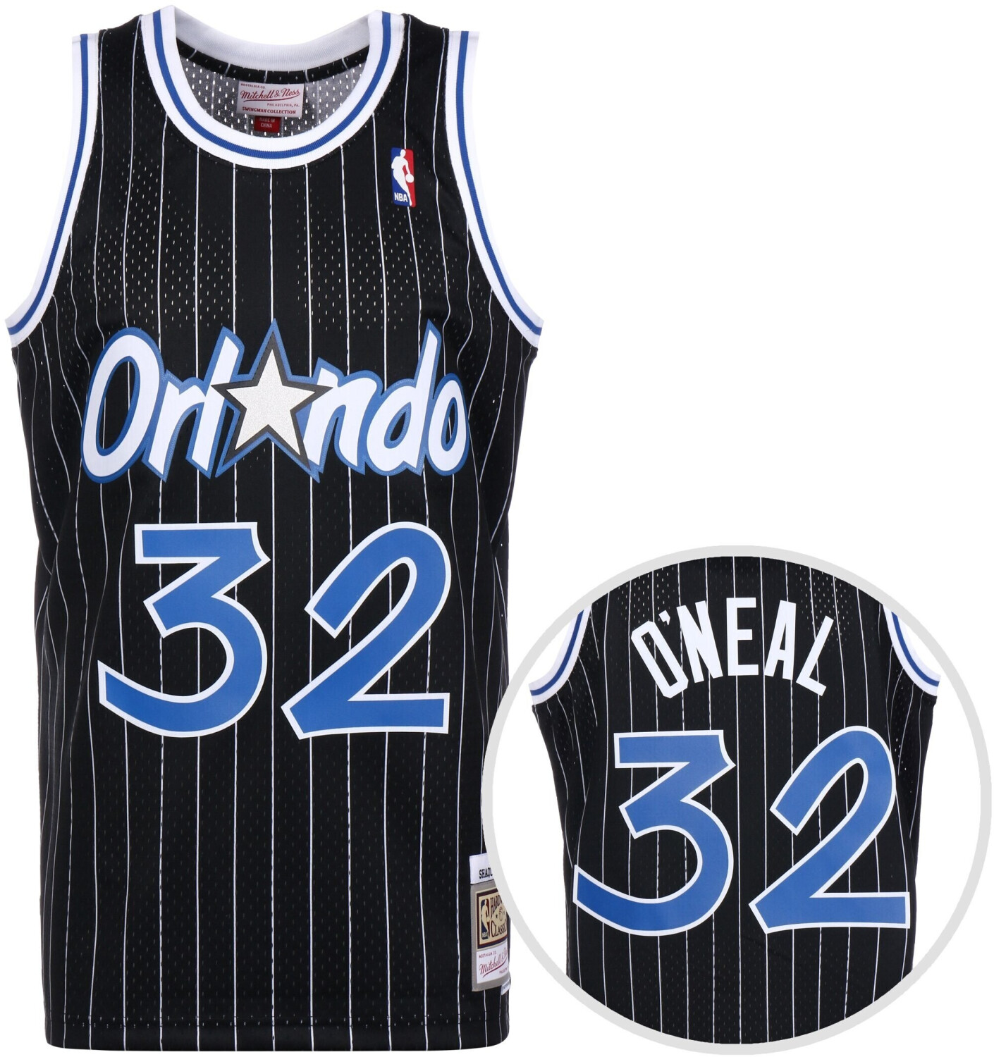 Mitchell & Ness Shaquille O'Neal #32 Miami Heat NBA Swingman 2.0