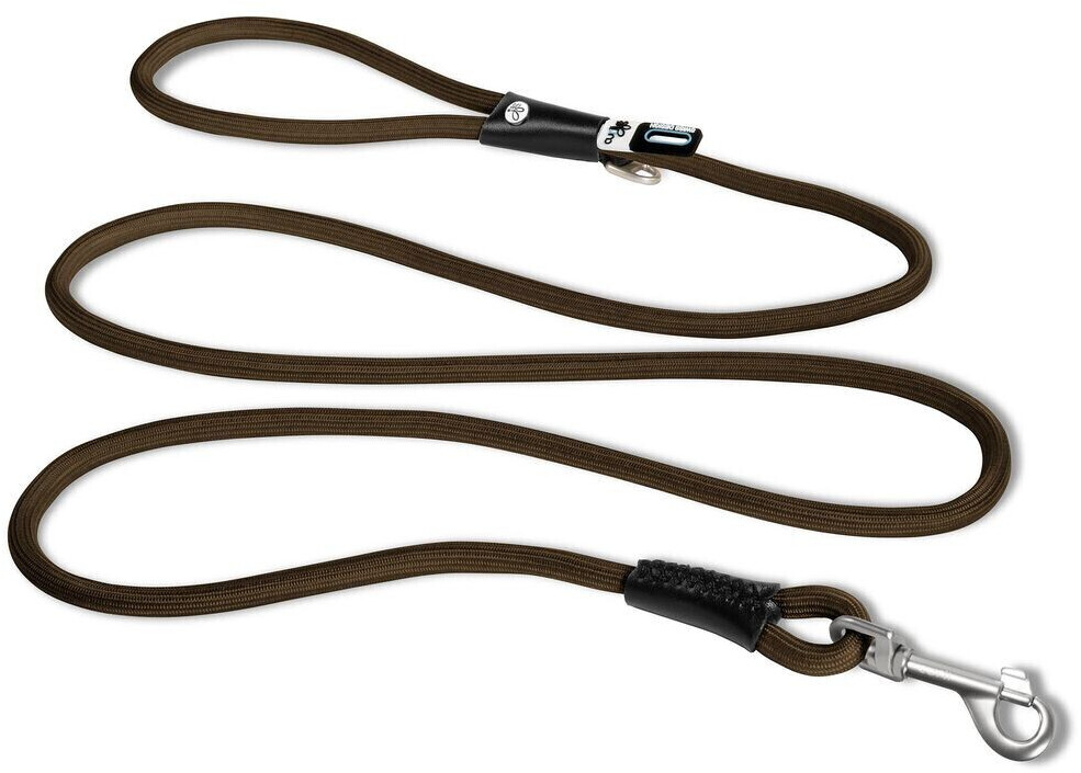 Curli Stretch Comfort Leash 1,8m 10mm Brown