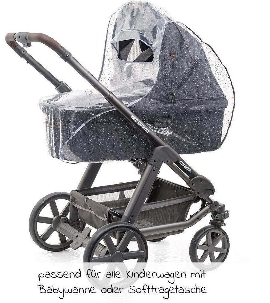 Zamboo Universal Regenschutz für Kinderwagen (Babywannen oder Tragetaschen)  ab 9,99 €