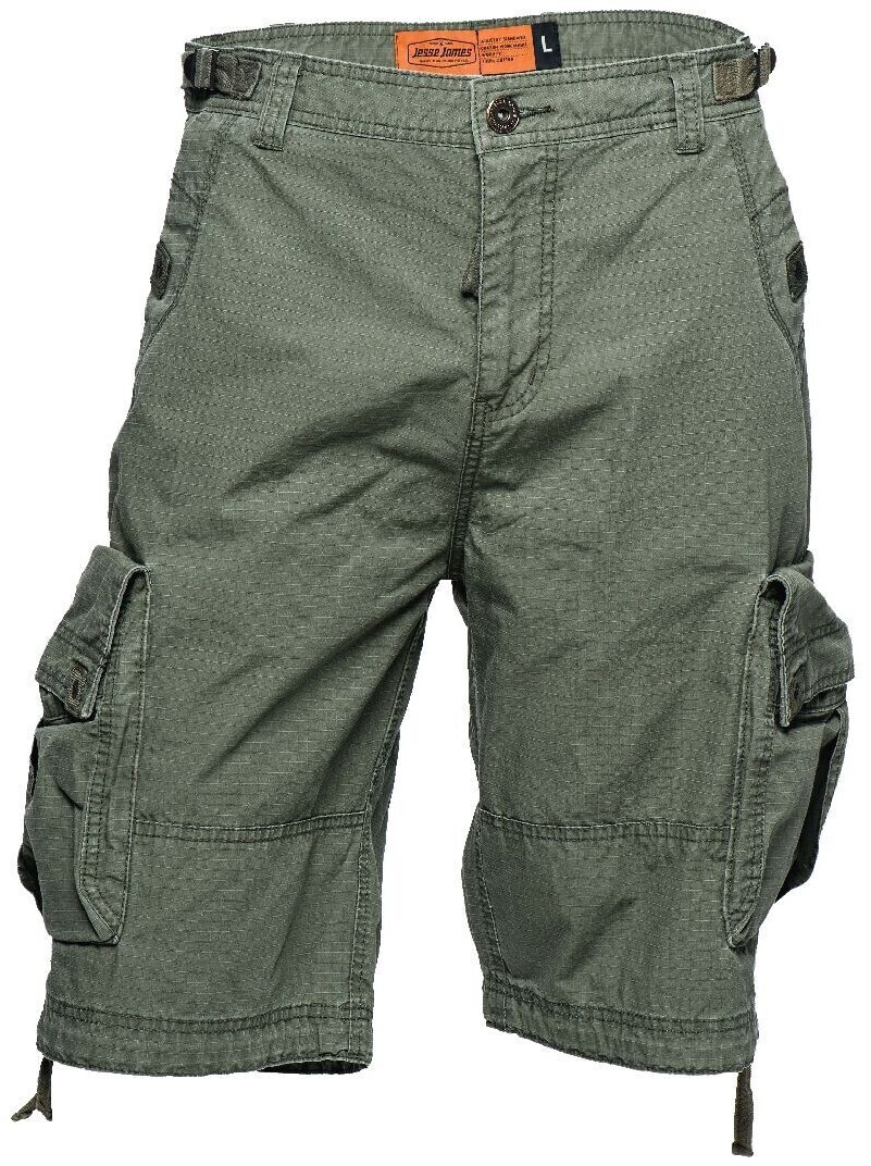 West Coast Choppers Caine Ripstop Cargo Hose Olive Green