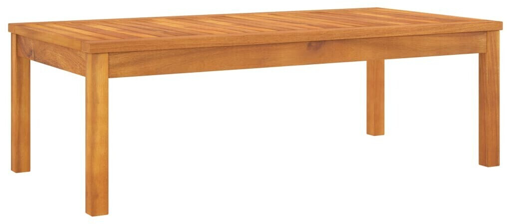 vidaXL Table basse 100 x 50 x 33 cm bois d'acacia solide