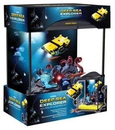 Marina Deep Sea Explorer Aquarium Starter Kit 17L black