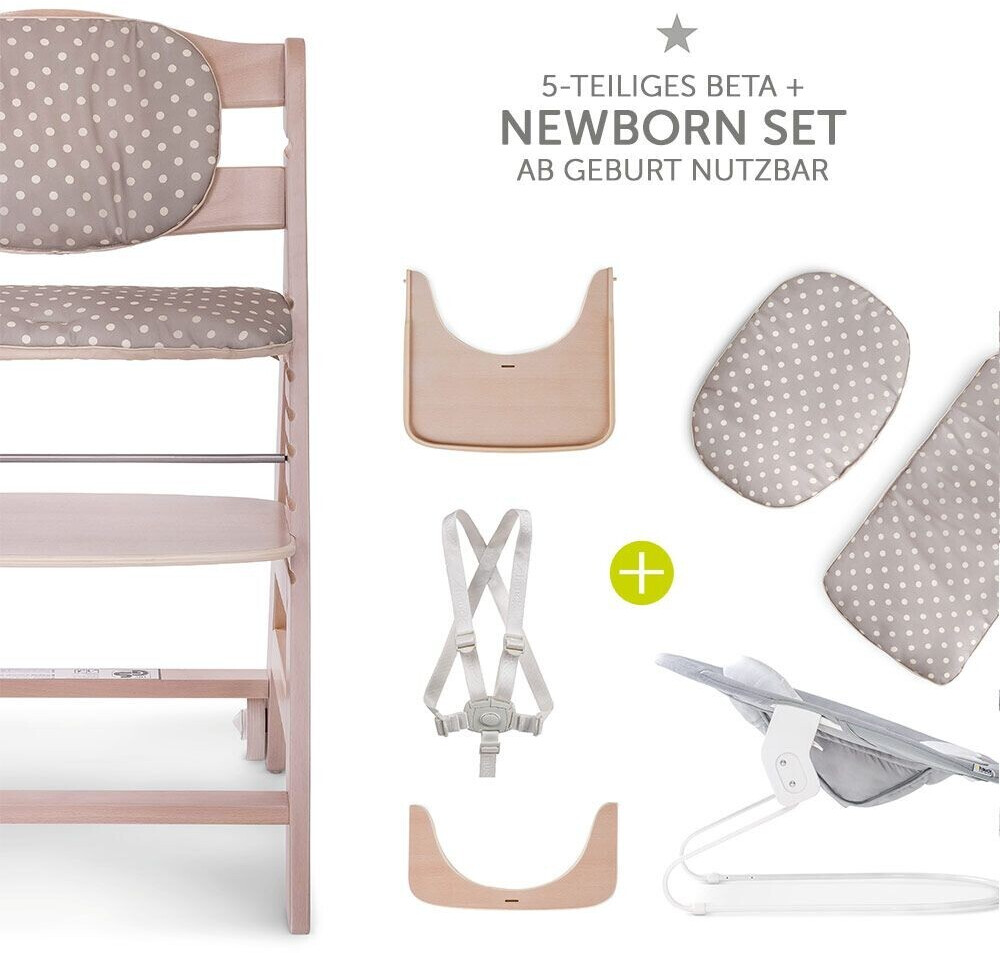 Hauck Beta+ Newborn Set (5-tlg) whitewashed/grey ab 179,90 ...