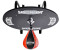 Bad Company Speedball Plattform mit PU Boxbirne schwarz/rot medium zur Wandmontage I BCA-130