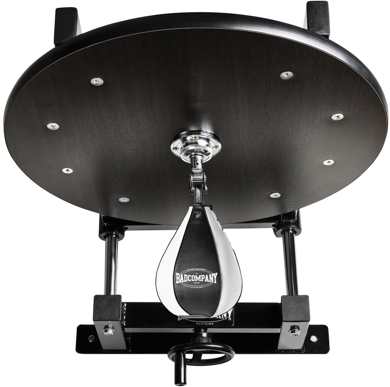 Bad Company Speedball Plattform mit PU Boxbirne schwarz/weiß medium I höhenverstellbar I BCA-38