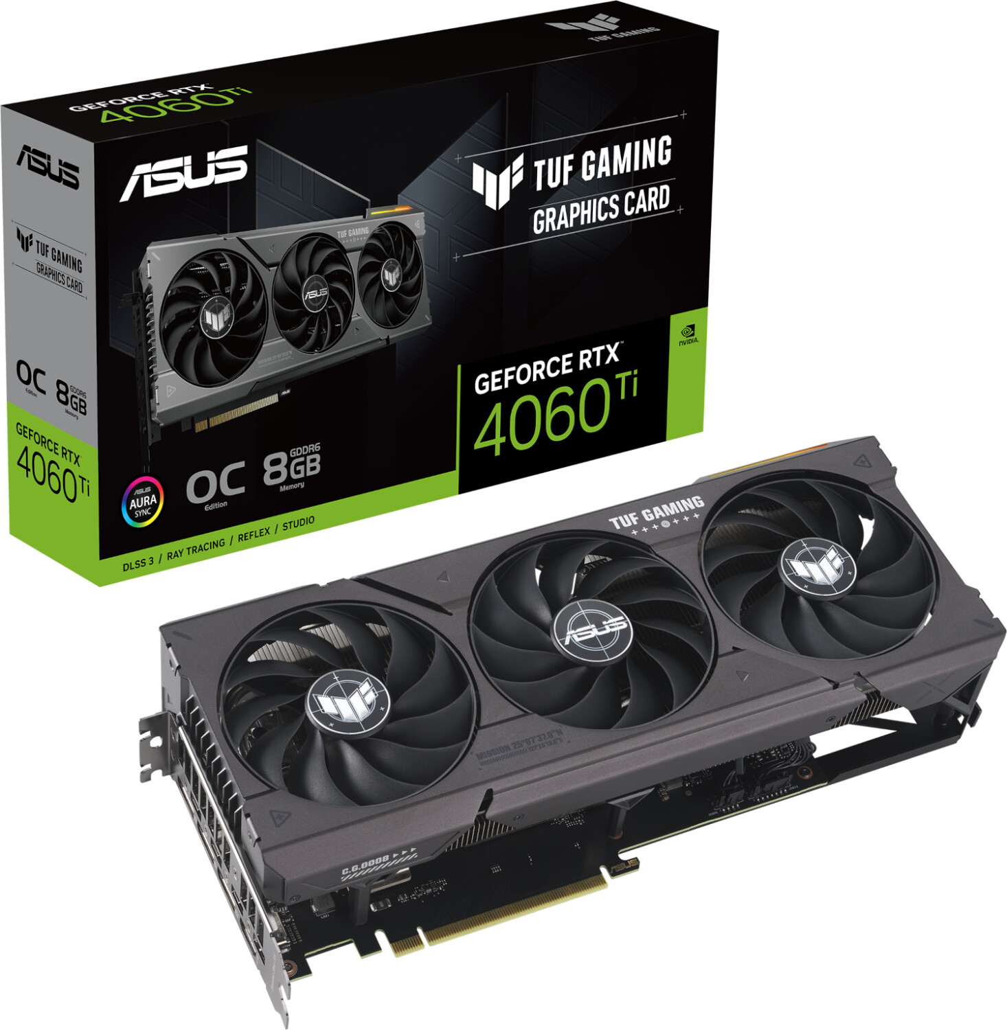 ASUS GeForce RTX 4060 Ti 8G TUF Gaming OC