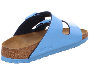 Buy Birkenstock Arizona Birko Flor Patent sky blue narrow from