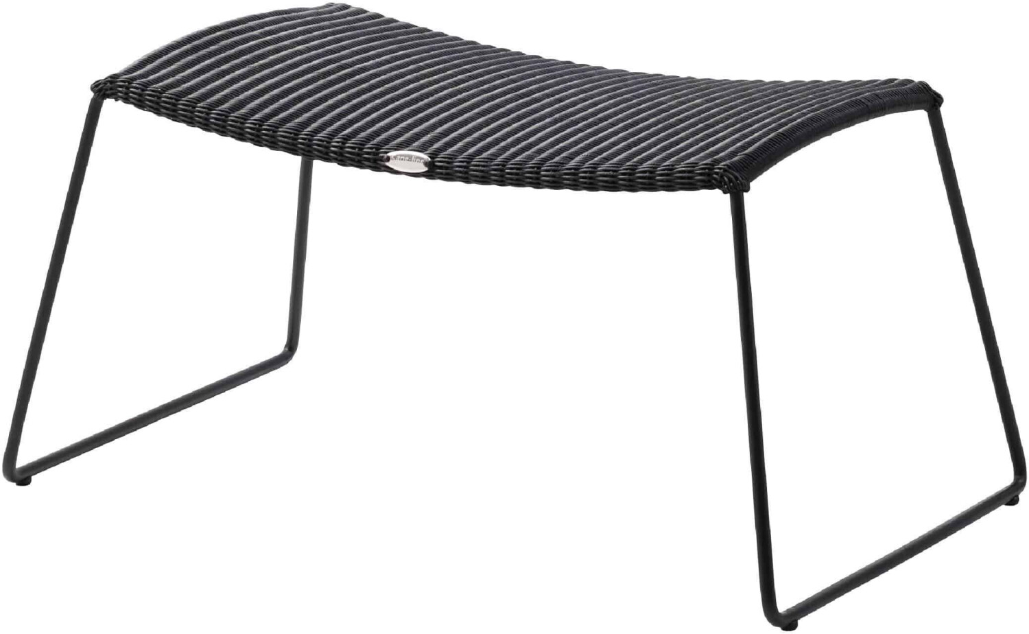 Cane-line Breeze stool steel/wicker black (5369LS)