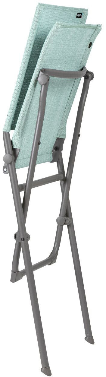 Lafuma Anytime folding chair steel/Batyline Duo blue (LFM2636.9716)