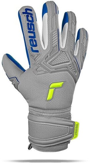 Reusch Attrakt Freegel Silver Grau Gelb Blau ab 44 32 Preisvergleich bei idealo