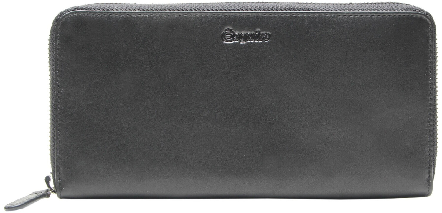 Esquire Portafoglio Viktoria RFID in pelle 12 cm navy | sul