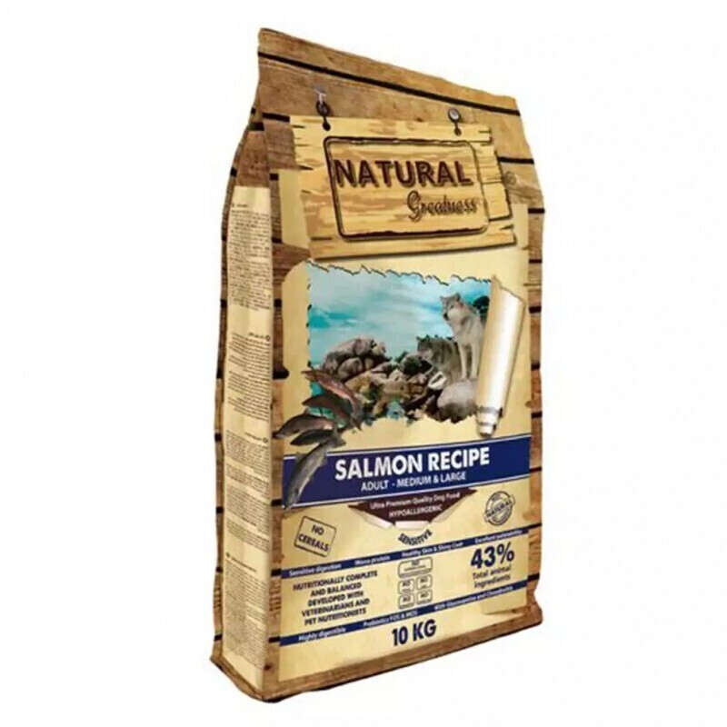 Natural Greatness Salmon Recipe Adult Medium & Large Breed 10kg