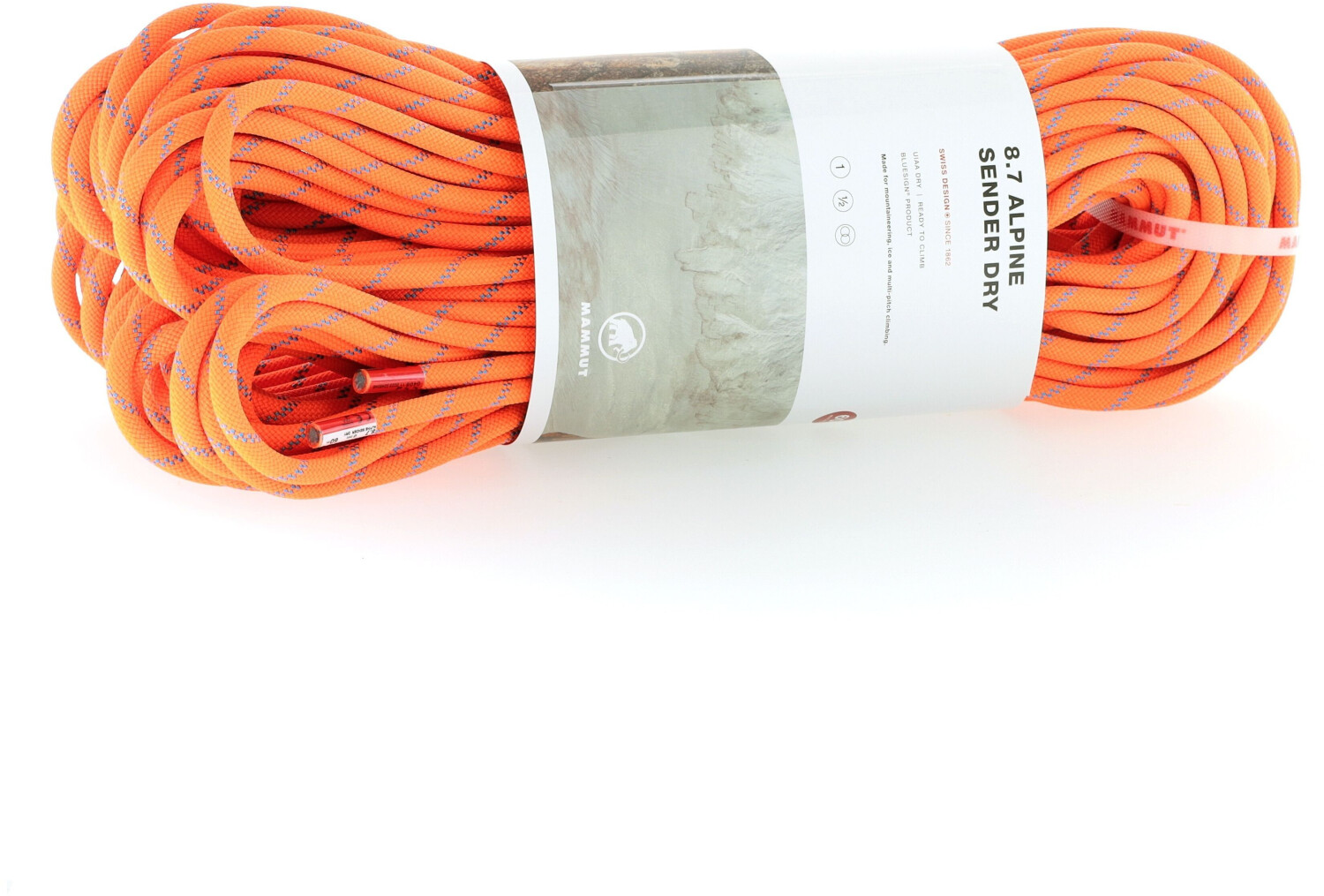 Mammut Alpine Sender Dry 8.7mm Rope Orange 40 m