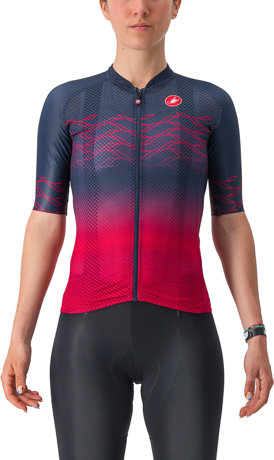 Maillot Cycliste Castelli Climber's 3.0 SL2 - Homme Taille M - Orange