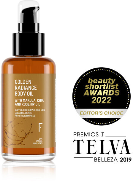 Freshly Cosmetics Golden Radiance Body Oil (100ml)