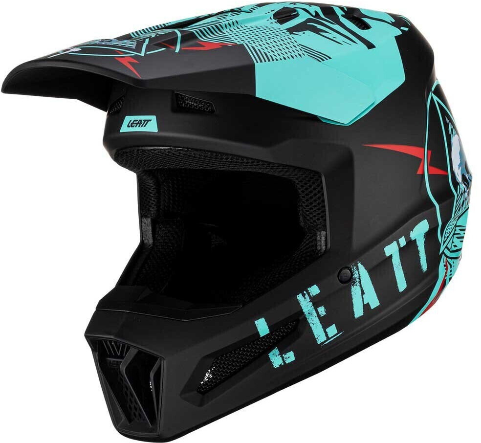 Leatt 2.5 V23 Motocross Helmet Black/Blue