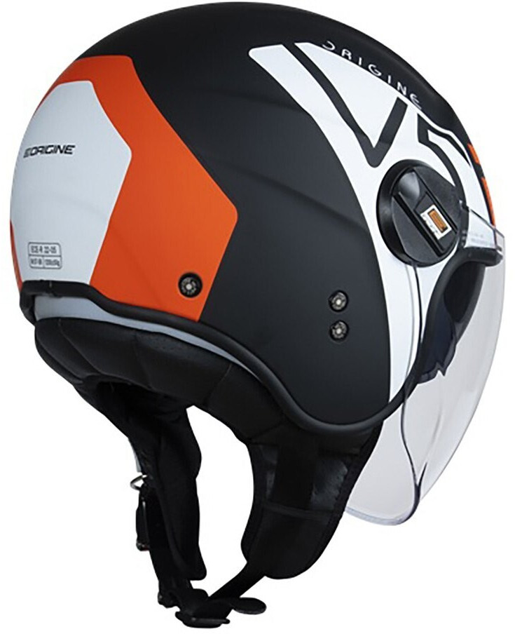 Origine Alpha V5 Open Face Helmet Black