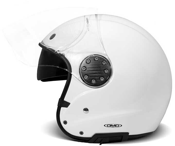 DMD Asr Open Face Helmet White