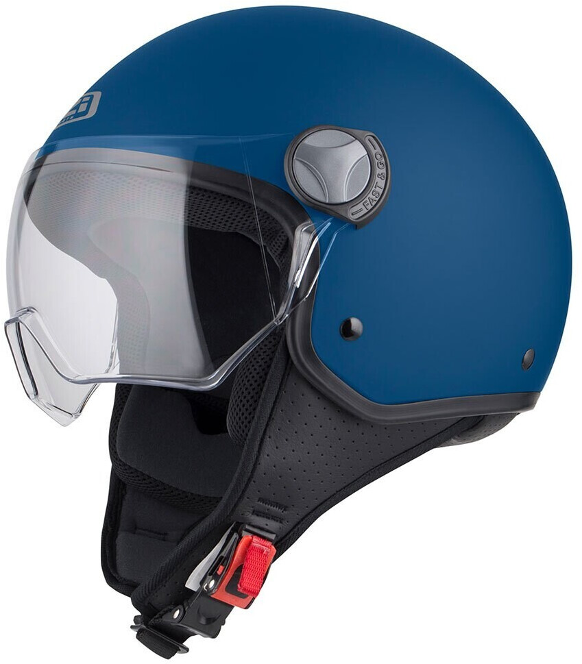 NZI Capital Vision Open Face Helmet Blue