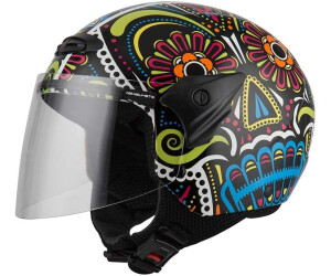 NZI Vintage II By Betty Boop Motorcycle Helmet Large Multicolor (Love