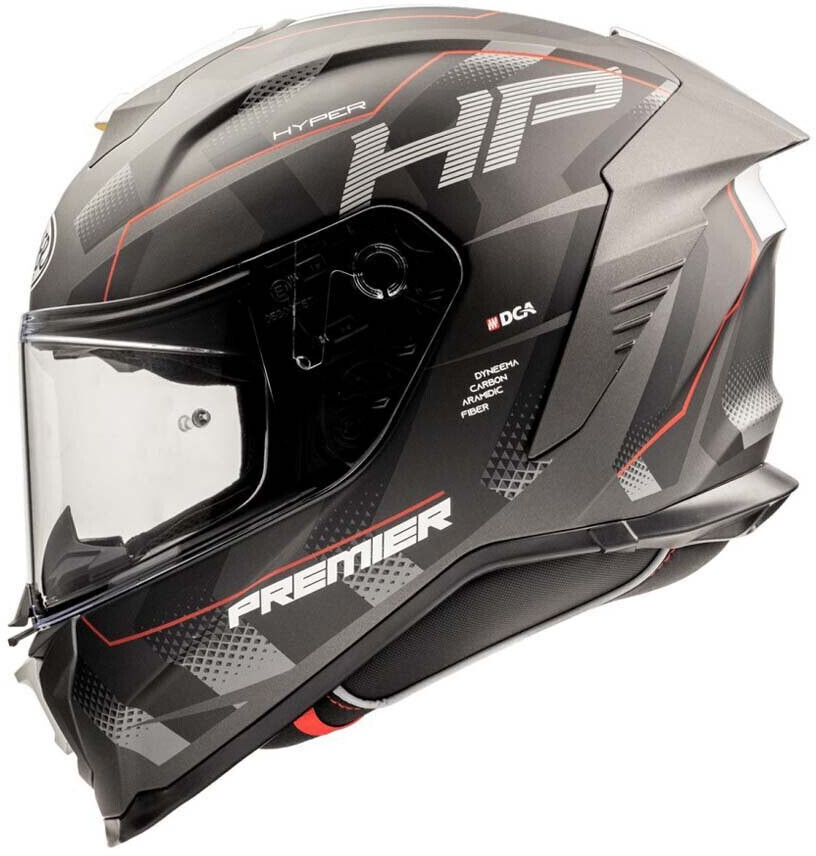 Premier Helmets 23 Hyper Hp92 Bm 22.06 Full Face Helmet Grey