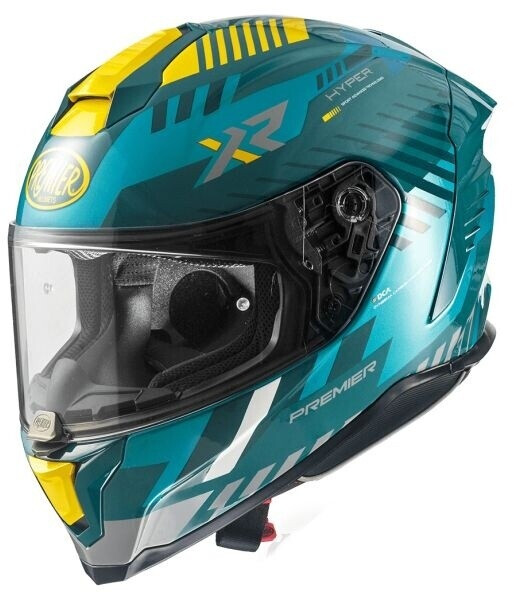 Premier 23 Hyper Xr21 22.06 Full Face Helmet blue/yellow