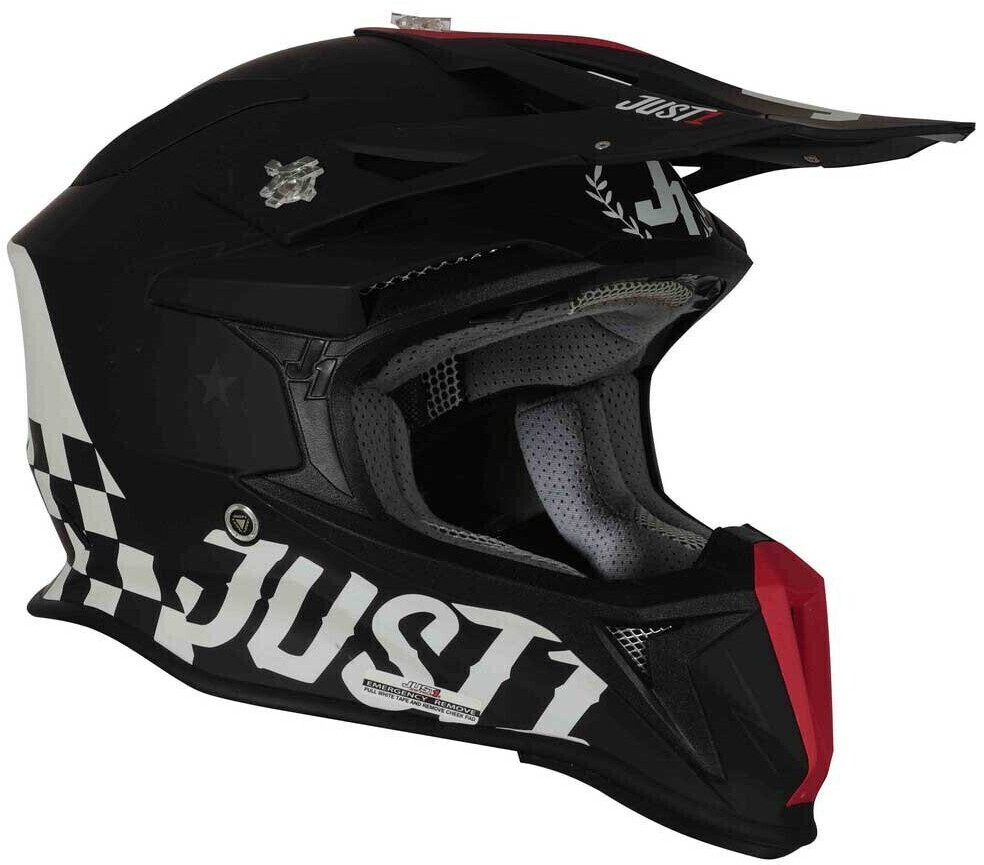 Just1 J18 Old School Off-road Helmet Black