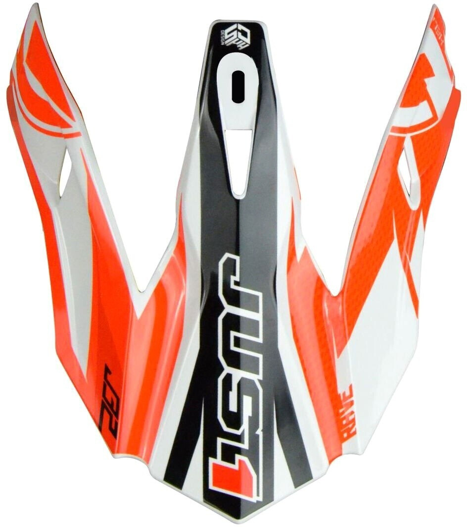 Just1 J32 Pro Rave Visor Orange