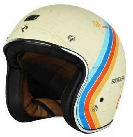 Origine Primo Pacific Open Face Helmet Beige/Multicolor