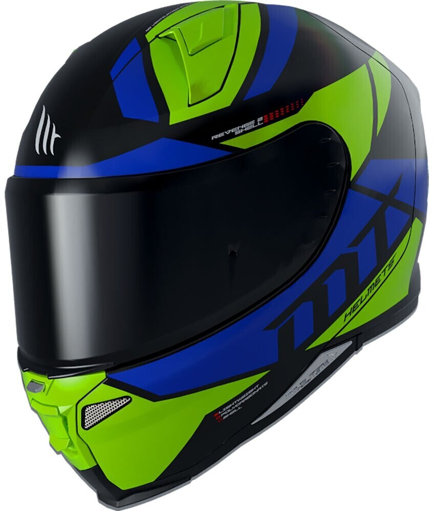 MT Helmets Revenge 2 Scalpel Full Face Helmet Yellow/Black
