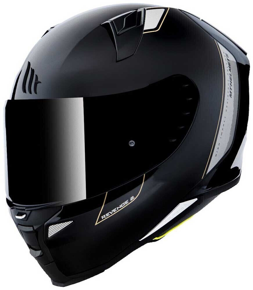 MT Helmets Revenge 2 Solid Full Face Helmet Black
