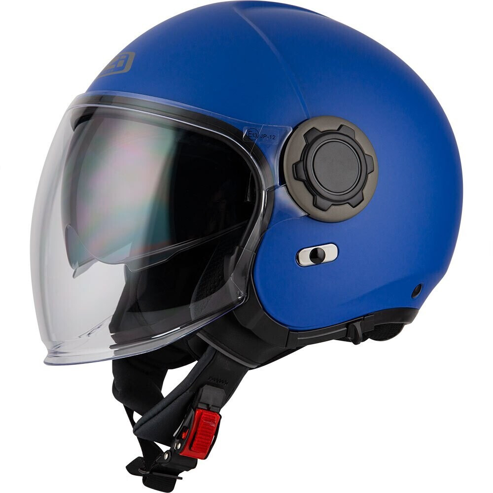 NZI Ringway Duo Open Face Helmet Blue