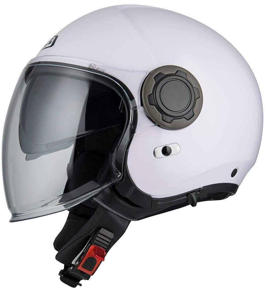 NZI Ringway Duo Open Face Helmet White