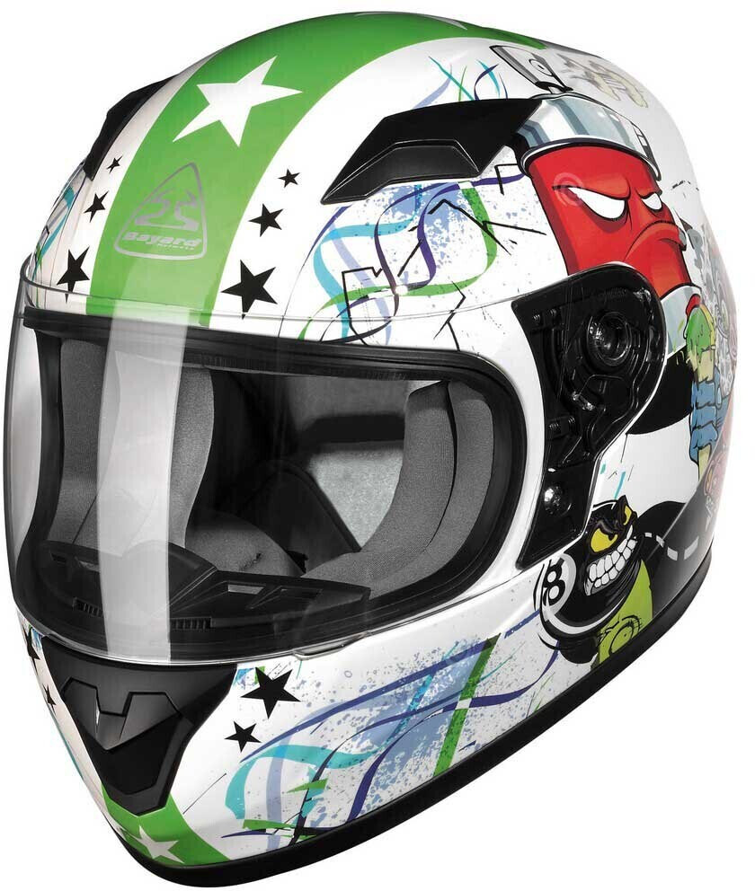 Bayard Sp-56 Cartoon Junior Full Face Helmet multicolor