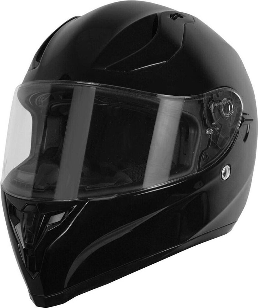 Origine Strada Solid Full Face Helmet Schwarz Integralhelm