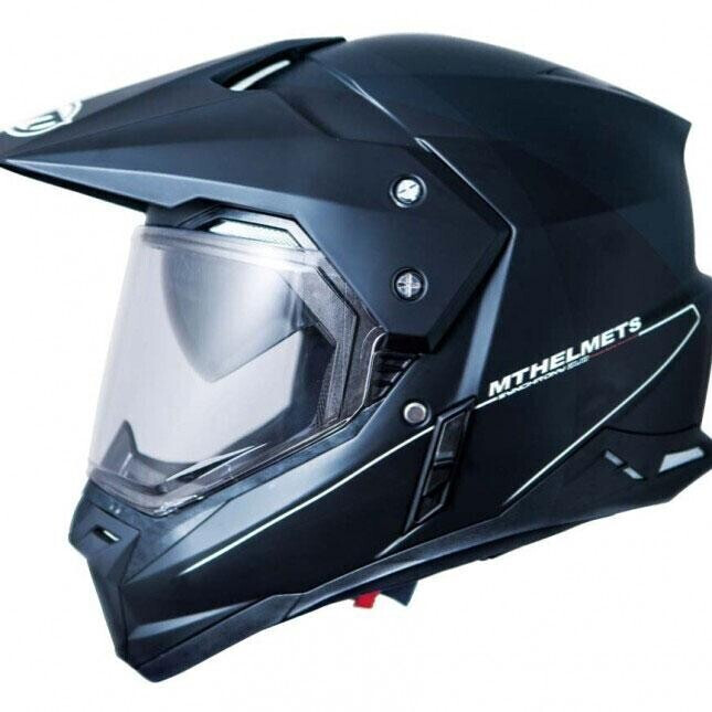 MT Helmets Synchrony Sv Duo Sport Solid Full Face Helmet Black