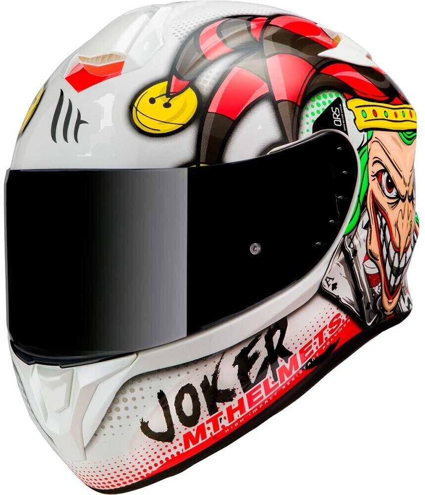MT Helmets Targo Joker Full Face Helmet White