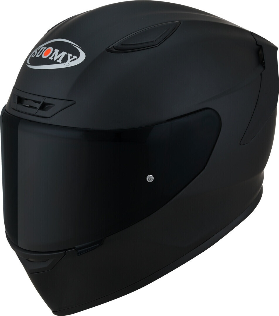 Suomy Track-1 Plain Full Face Helmet Black