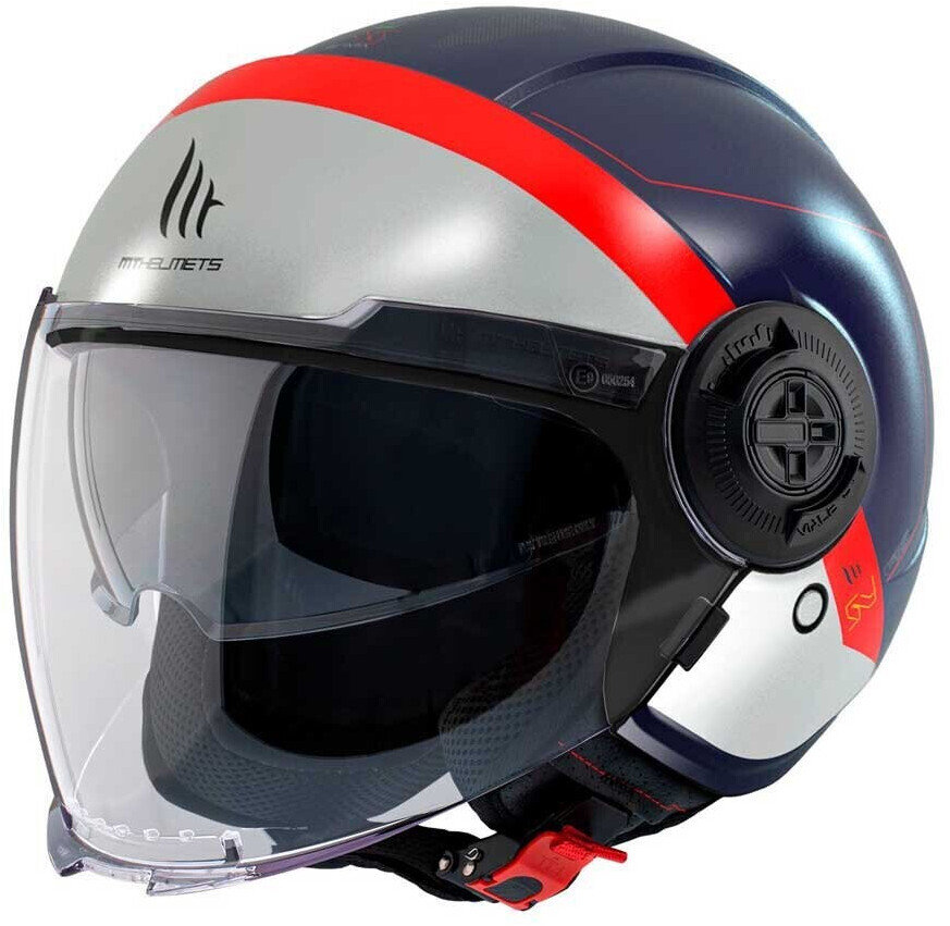 MT Helmets Viale Sv 68 Unit D7 Open Face Helmet Blue