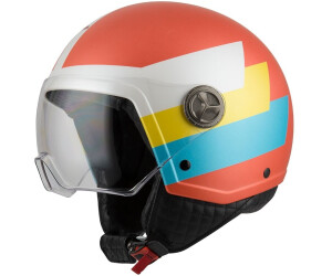 NZI Zeta Scalpers Motorradhelm Navy – ECE-zertifiziert, Jet-Design, Verstellbar