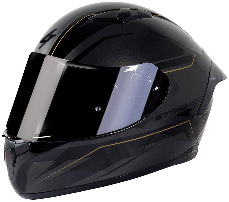 Stormer Zs-601 Star Full Face Helmet Black