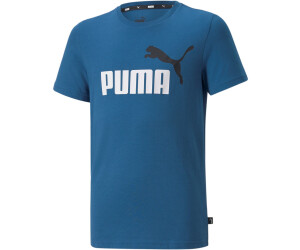 Puma Kinder T-Shirt ESS+ 2 Col Logo Tee (586985-17) lake blue ab 16,80 ...