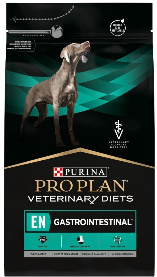 Purina Pro Plan ProPlan Veterinary Diets dog EN Gastrointestinal dry ...