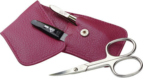 Erbe Solingen Manicure bag case pink (3 pcs.)